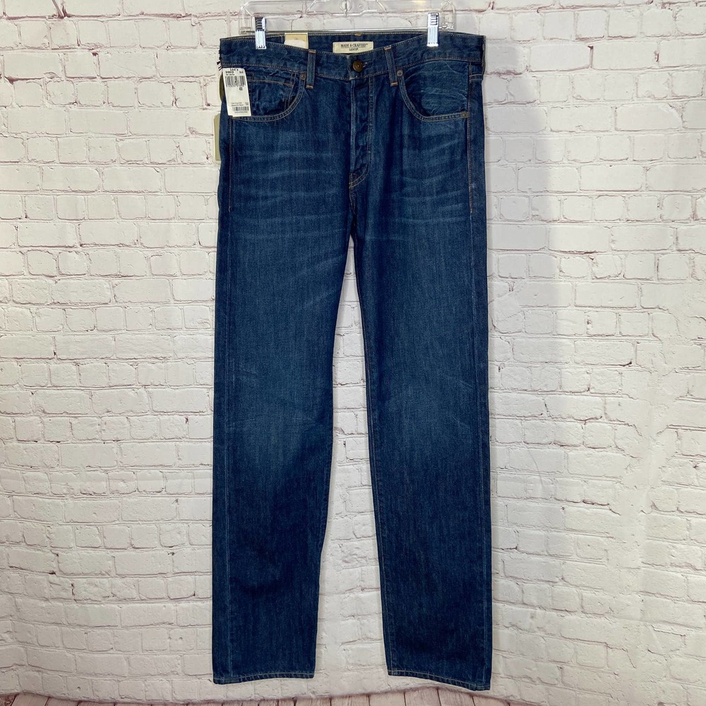 Levis Ruler Straight Jeans Sweet Blue Dark Wash